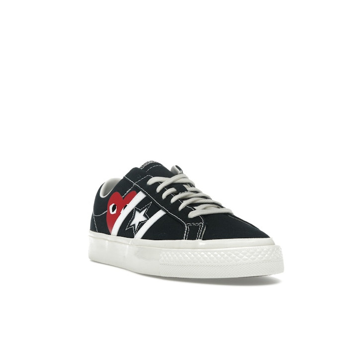 Comme des Garçons PLAY x Converse One Star Academy Pro Black Egret - мужская сетка размеров Comme des Garçons PLAY x Converse One Star Academy Pro Black Egret - мужская сетка размеров