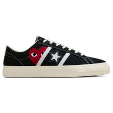 Кроссовки Converse One Star Academy Pro Ox Comme des Garcons PLAY Black