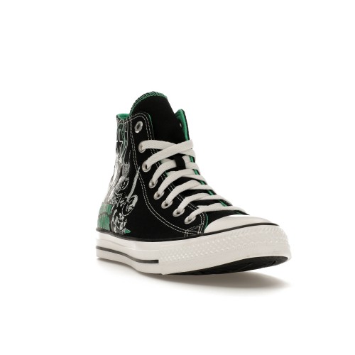 Кроссы Converse Chuck Taylor All Star Hi Dungeons & Dragons Black Green - мужская сетка размеров