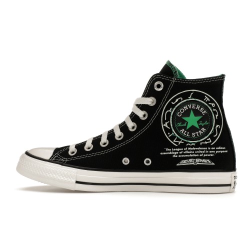 Кроссы Converse Chuck Taylor All Star Hi Dungeons & Dragons Black Green - мужская сетка размеров