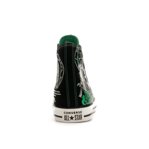 Кроссы Converse Chuck Taylor All Star Hi Dungeons & Dragons Black Green - мужская сетка размеров