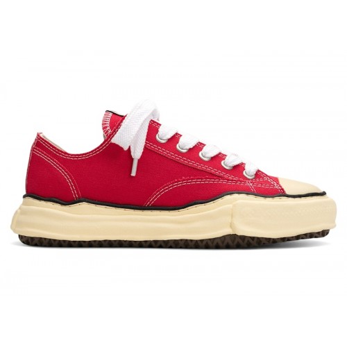 Maison Mihara Yasuhiro Peterson OG Vintage Sole Canvas Low Red - мужская сетка размеров