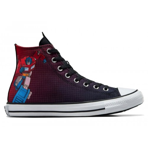 Кроссы Converse Chuck Taylor All Star Hi Transformers Autobots - мужская сетка размеров