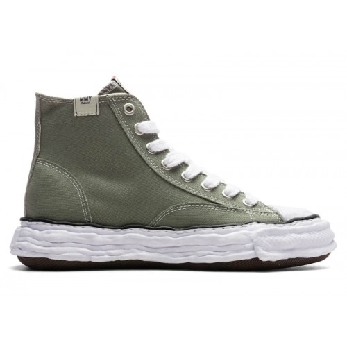 Maison Mihara Yasuhiro Peterson 23 OG Sole Canvas High Green - мужская сетка размеров