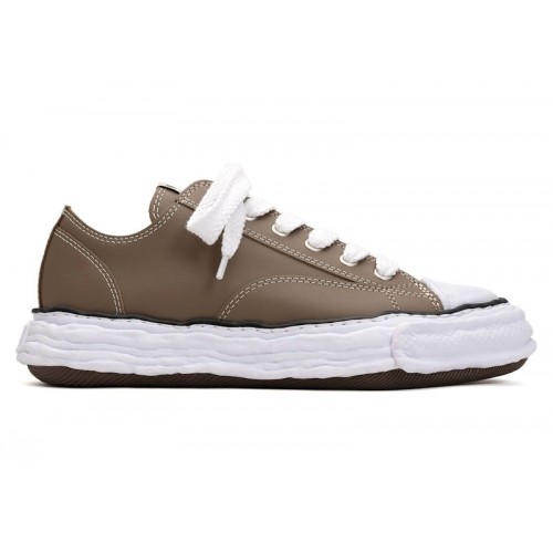 Maison Mihara Yasuhiro Peterson 23 OG Sole Leather Low Brown - мужская сетка размеров