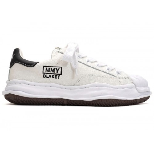 Maison Mihara Yasuhiro Blakey OG Sole Embossed Leather Low White - мужская сетка размеров