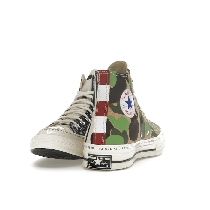 Brain Dead x Converse Chuck 70 High Mismatched Prints - мужская сетка размеров Brain Dead x Converse Chuck 70 High Mismatched Prints - мужская сетка размеров