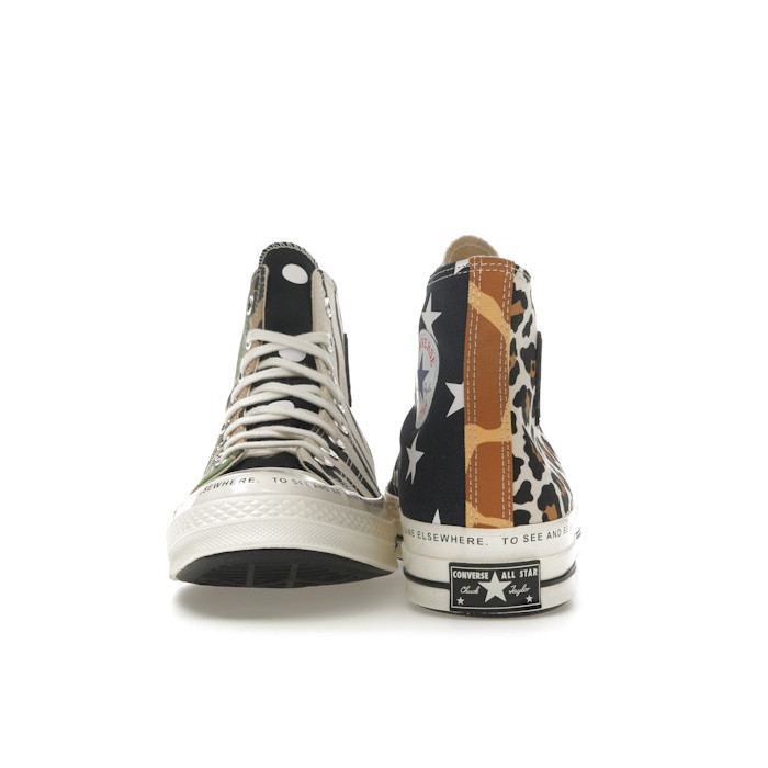 Brain Dead x Converse Chuck 70 High Mismatched Prints - мужская сетка размеров Brain Dead x Converse Chuck 70 High Mismatched Prints - мужская сетка размеров