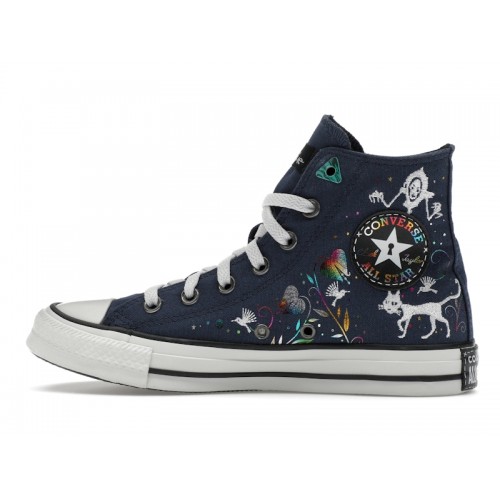 Кроссы Converse Chuck Taylor All Star 70 Hi LAIKA Coraline Other World - мужская сетка размеров