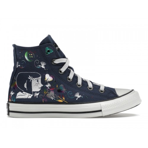 Кроссы Converse Chuck Taylor All Star 70 Hi LAIKA Coraline Other World - мужская сетка размеров