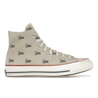 Кроссовки Converse Chuck 70 Hi Patta Mini Logo Pack Natural Ivory