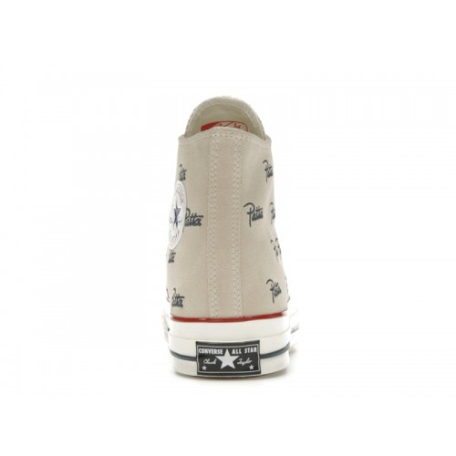 Кроссы Converse Chuck 70 Hi Patta Mini Logo Pack Natural Ivory - мужская сетка размеров