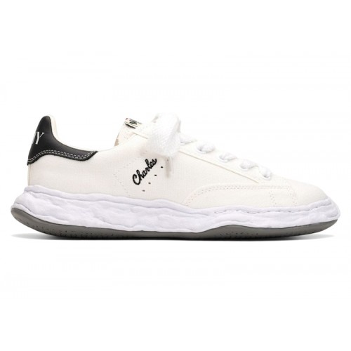 Maison Mihara Yasuhiro Charles OG Sole Canvas Low White - мужская сетка размеров