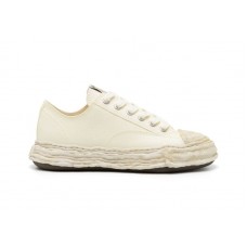 Maison Mihara Yasuhiro Peterson 23 OG Sole Canvas Low Garment Dyed White