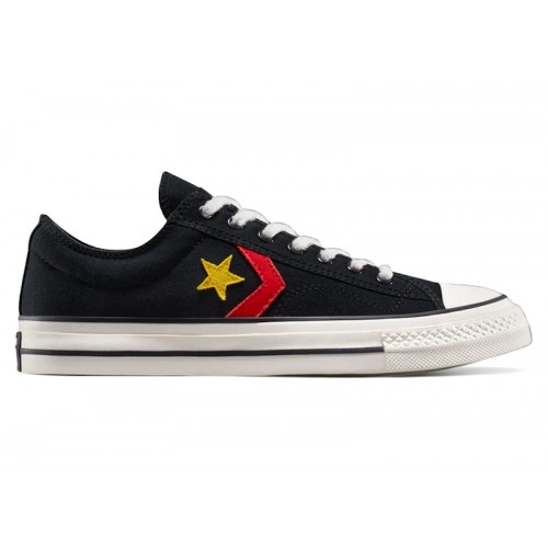 Кроссы Converse Star Player 76 Ox Daily Paper Black Fern Green - мужская сетка размеров