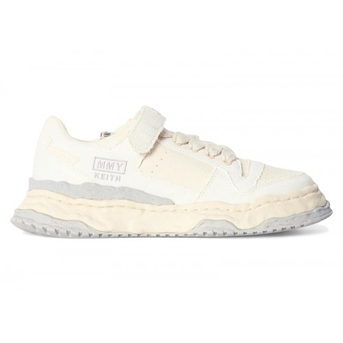 Кроссы Maison Mihara Yasuhiro Keith OG Sole Canvas Low White - мужская сетка размеров