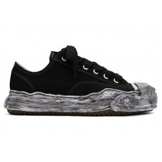 Maison Mihara Yasuhiro Hank OG Sole Garment Dyed Canvas Low Black White
