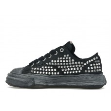 Maison Mihara Yasuhiro Peterson 23 OG Sole Studded Canvas Low Black Black
