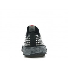 Maison Mihara Yasuhiro Peterson 23 OG Sole Studded Canvas Low Black Black