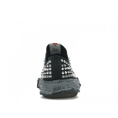 Maison Mihara Yasuhiro Peterson 23 OG Sole Studded Canvas Low Black Black - мужская сетка размеров