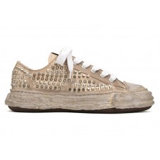 Maison Mihara Yasuhiro Peterson 23 OG Sole Studded Canvas Low White