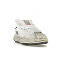 Maison Mihara Yasuhiro Blakey Puffer OG Sole Canvas Low Distressed Midsole White Black