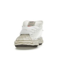 Maison Mihara Yasuhiro Blakey Puffer OG Sole Canvas Low Distressed Midsole White Black