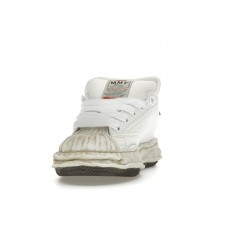 Maison Mihara Yasuhiro Blakey Puffer OG Sole Canvas Low Distressed Midsole White Black