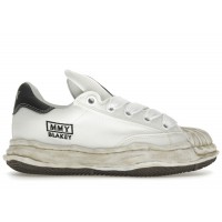 Maison Mihara Yasuhiro Blakey Puffer OG Sole Canvas Low Distressed Midsole White Black