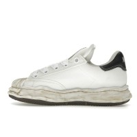 Maison Mihara Yasuhiro Blakey Puffer OG Sole Canvas Low Distressed Midsole White Black