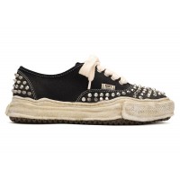 Maison Mihara Yasuhiro Baker OG Sole Studded Canvas Low Black