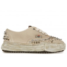 Maison Mihara Yasuhiro Baker OG Sole Studded Canvas Low White