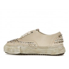 Maison Mihara Yasuhiro Baker OG Sole Studded Canvas Low White