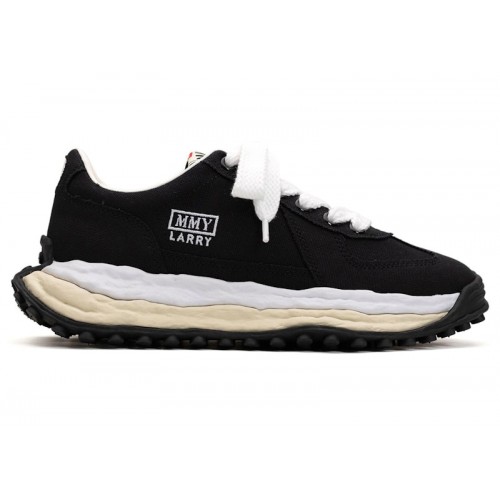 Maison Mihara Yasuhiro Larry OG Sole Canvas Low Black White - мужская сетка размеров