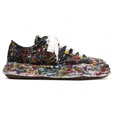 Maison Mihara Yasuhiro Peterson23 OG Sole Canvas Low Sputtering Paint Black White