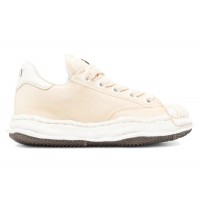 Maison Mihara Yasuhiro Blakey Puffer OG Sole Canvas Low Garment Dyed White
