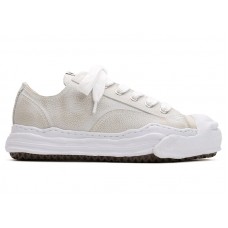 Maison Mihara Yasuhiro Hank OG Sole Brushed Shrink Leather Low White