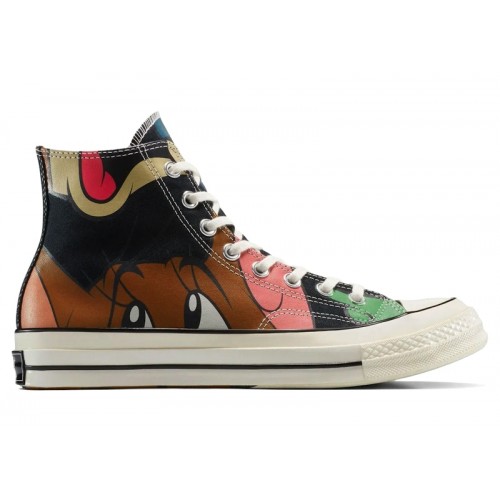 Кроссы Converse Chuck Taylor All Star Hi Tom & Jerry Oversized Print - мужская сетка размеров