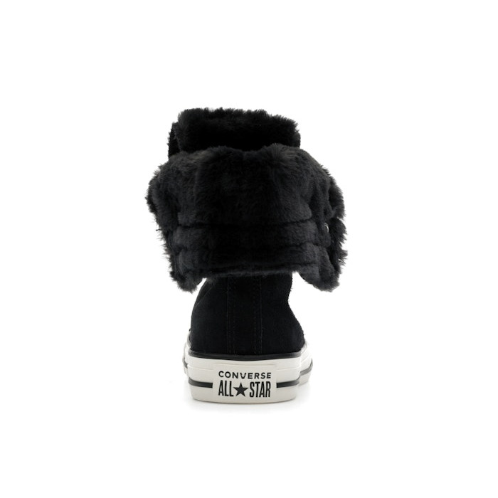 Converse Wmns All Star Fold Over Hi Black Egret - женская сетка размеров Converse Wmns All Star Fold Over Hi Black Egret - женская сетка размеров