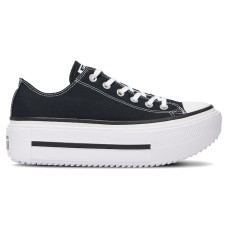 Converse Chuck Taylor All Star Lift Double Stack Low Black White