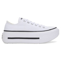 Converse Chuck Taylor All Star Lift Double Stack Low White Black