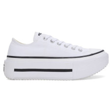 Converse Chuck Taylor All Star Lift Double Stack Low White Black