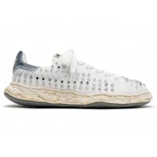 Maison Mihara Yasuhiro Charles OG Sole Studded Canvas Low White