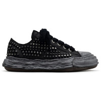 Maison Mihara Yasuhiro Peterson 23 OG Sole Studded Canvas Low Triple Black