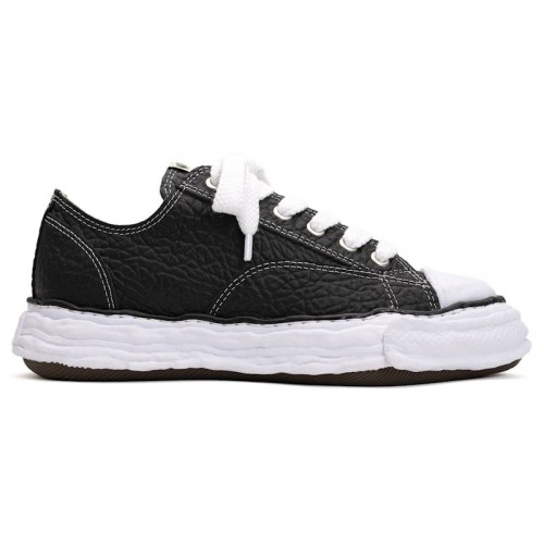 Maison Mihara Yasuhiro Peterson 23 OG Sole Monster Leather Low Black White - мужская сетка размеров