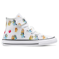 Детские Converse Chuck Taylor All Star EasyOn Hi Bluey All Over Print White (PS)