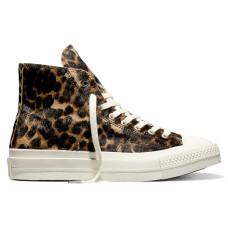 Converse Chuck Taylor All Star First String High Pony Hair Leopard Print