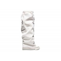 Женские Converse Chuck Taylor All Star XXXHi Slouch Wedge Vaquera White (W)