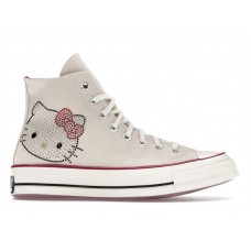 Converse Chuck 70 Hi Hello Kitty Swarovski Egret