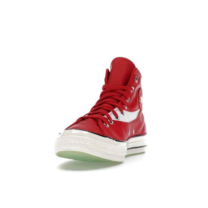 Converse Chuck 70 Hi Coca-Cola Racing Red Leather - мужская сетка размеров Converse Chuck 70 Hi Coca-Cola Racing Red Leather - мужская сетка размеров